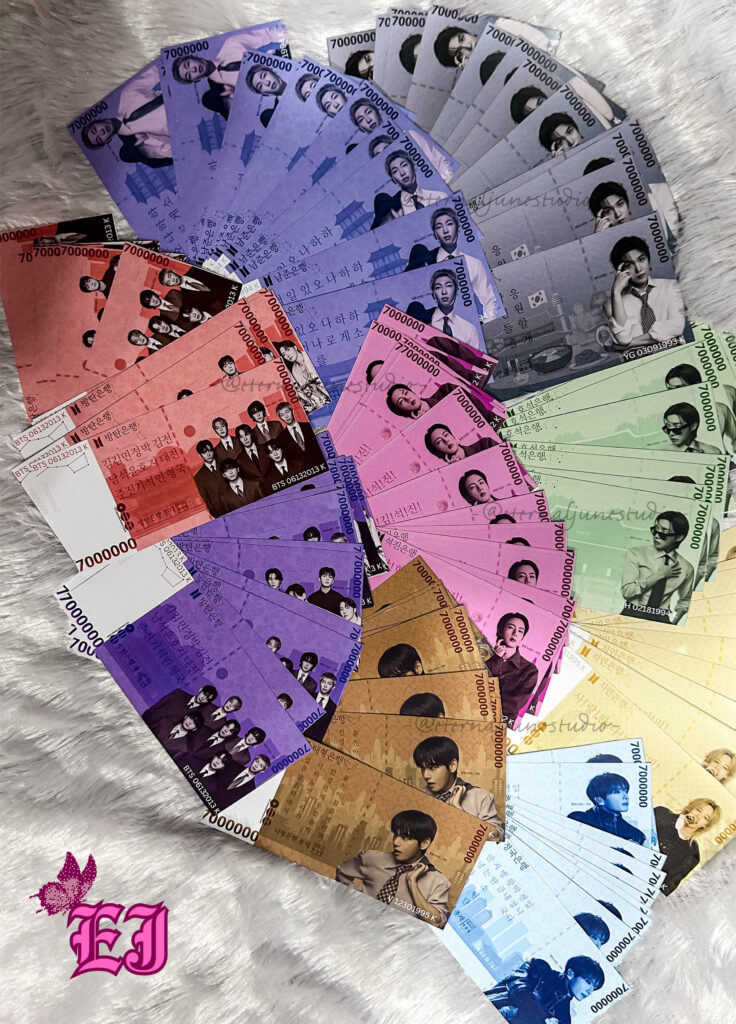 Home BTS Themed Currencies