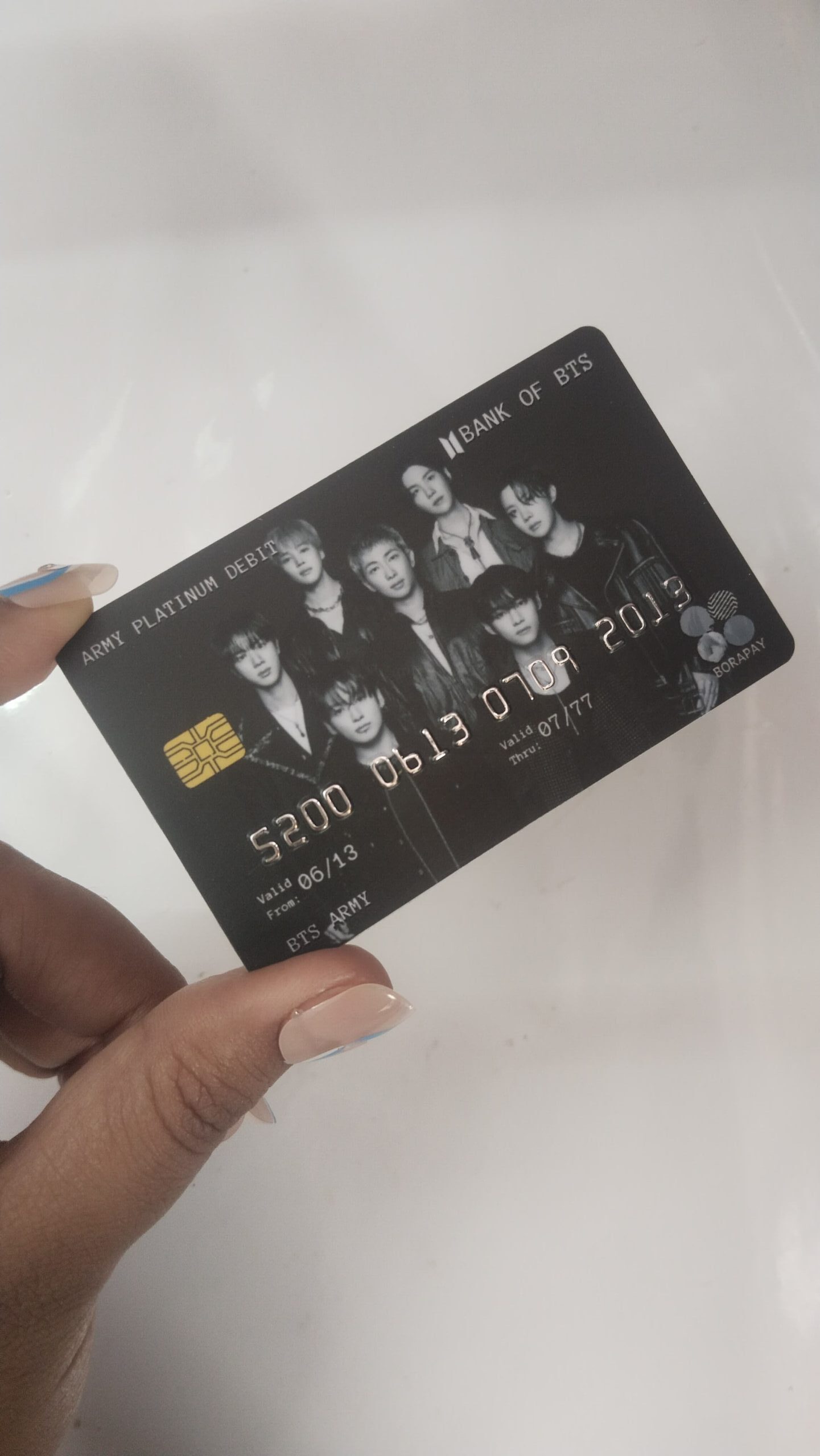 Army Platinum Faux Debit Card Army Platinum Faux Debit Card