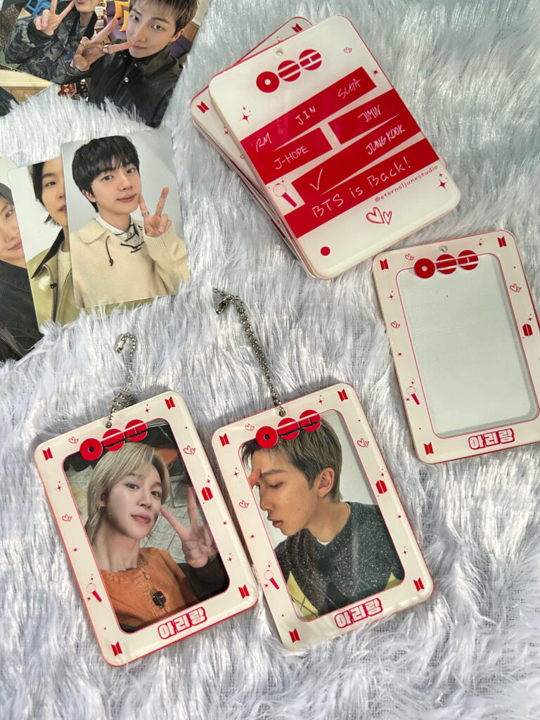 Home arirang themed photocard holder