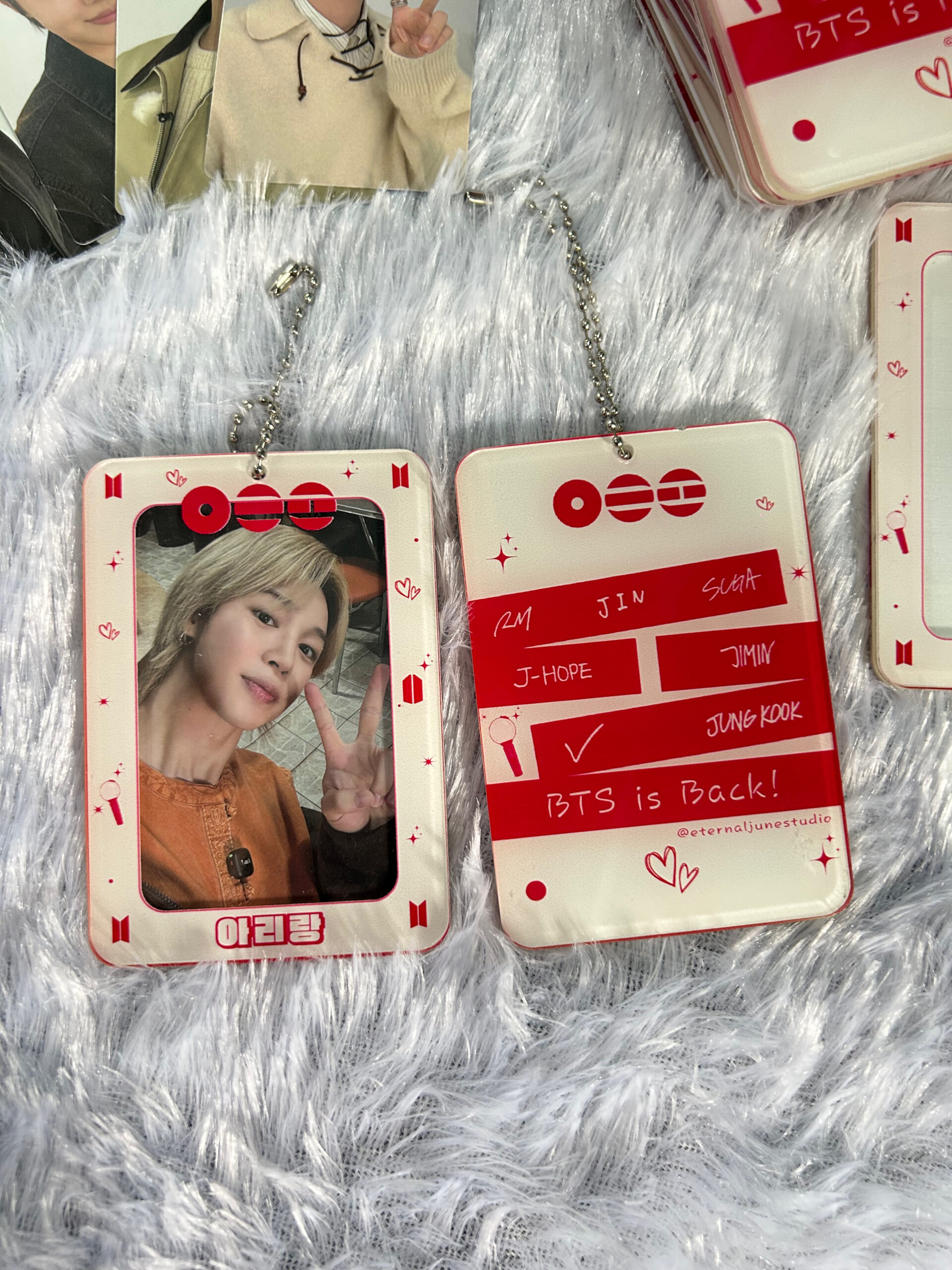 arirang themed photocard holder arirang themed photocard holder