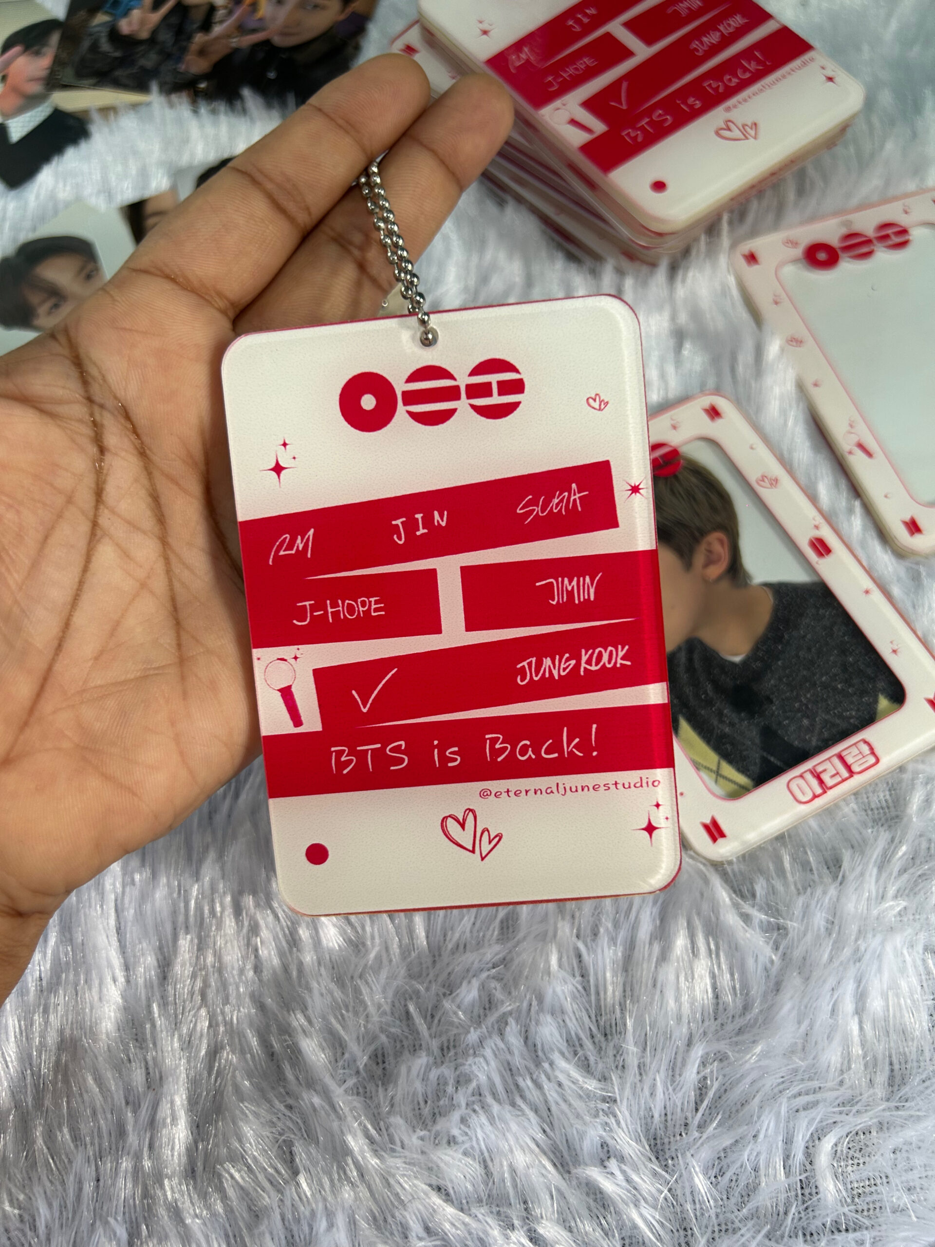 arirang themed photocard holder arirang themed photocard holder