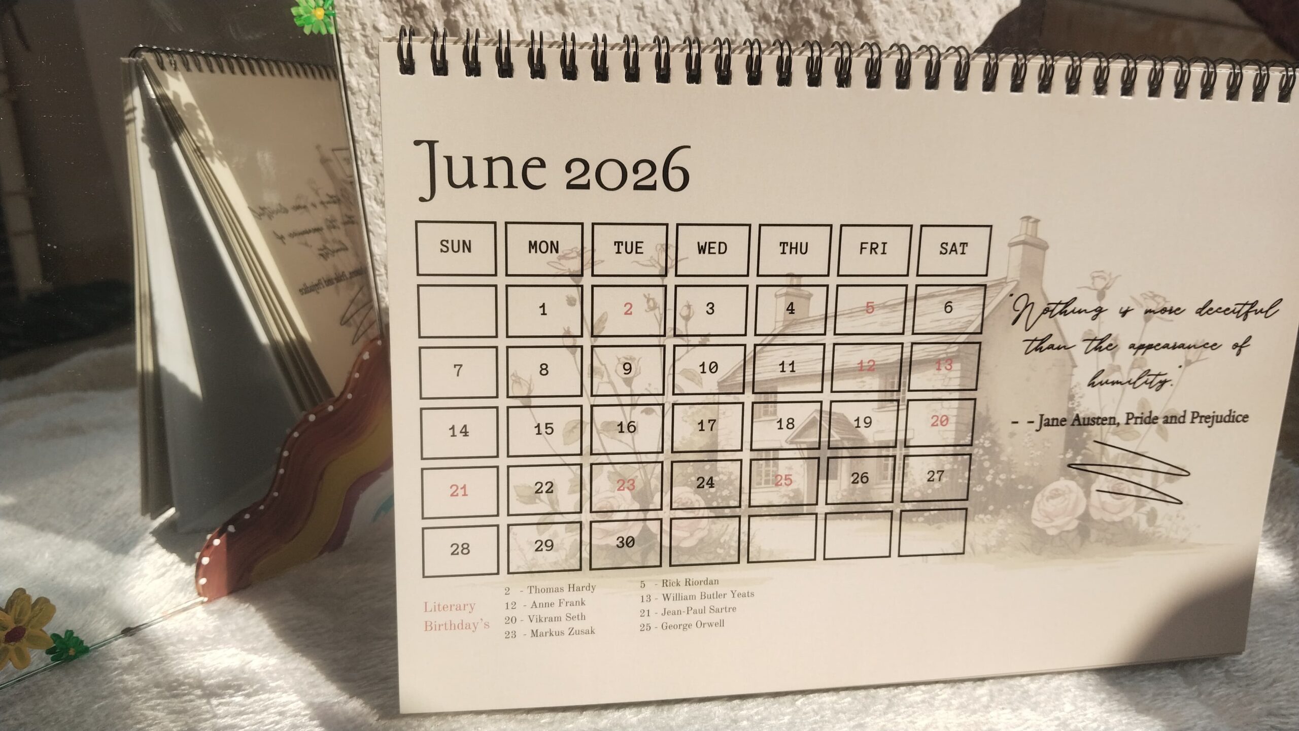 year of becoming – literary quotes 2026 calendar year of becoming – literary quotes 2026 calendar
