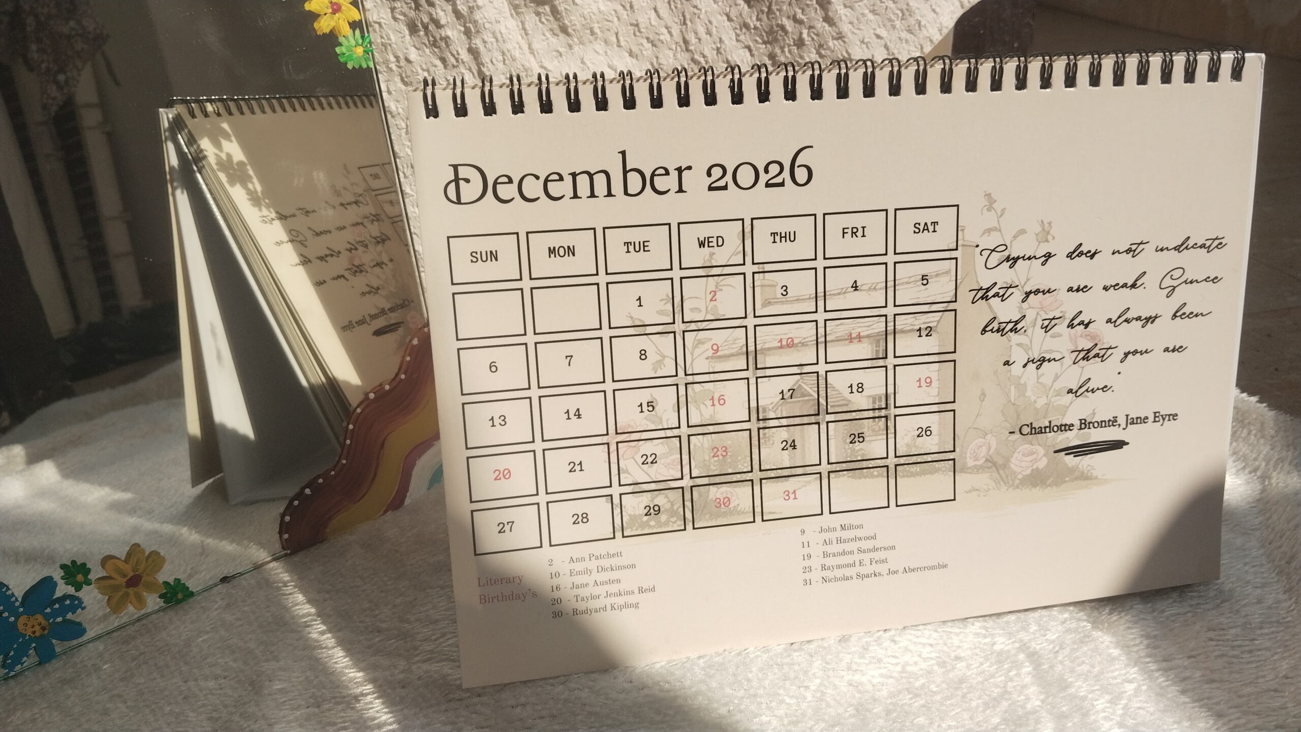 year of becoming – literary quotes 2026 calendar year of becoming – literary quotes 2026 calendar