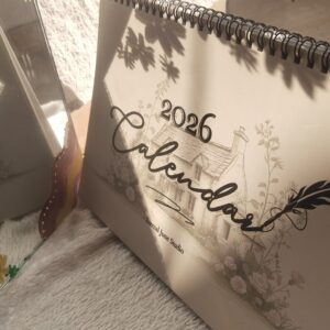 year of becoming – literary quotes 2026 calendar