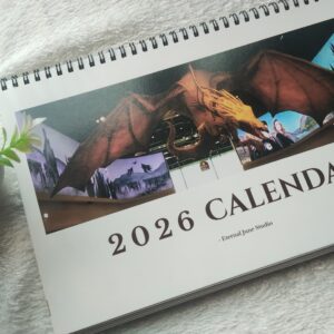 wizarding inspired 2026 calendar