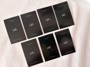 jungkook vlog photocard set (glossy) | set of 7 bts jk photocards