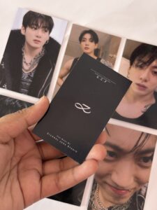 jungkook vlog photocard set (glossy) | set of 7 bts jk photocards