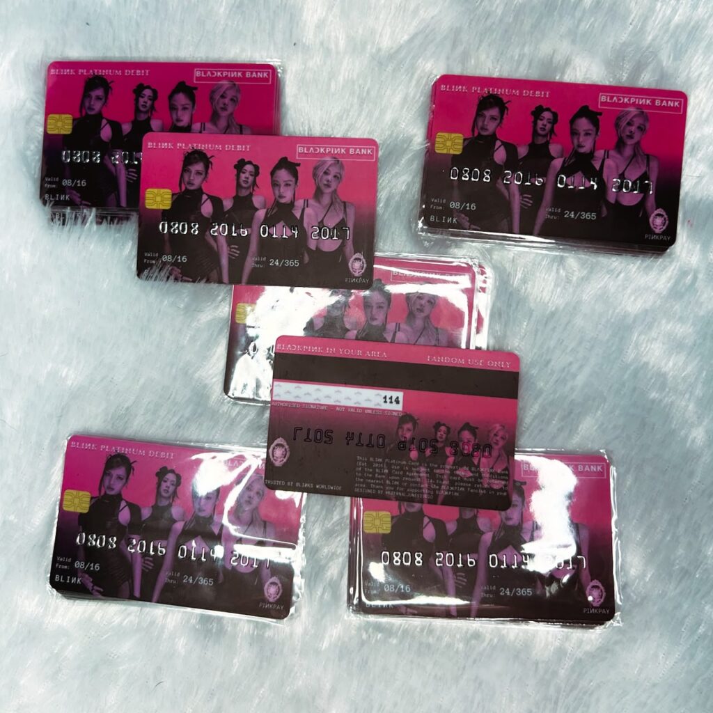 Home blink faux debit card